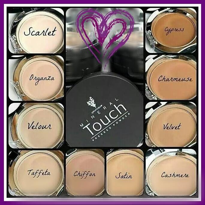 Mineral touch foundation shades